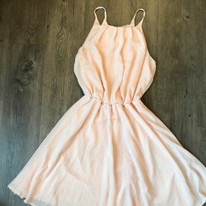 Francesca's Blush Pink Dress (S)
